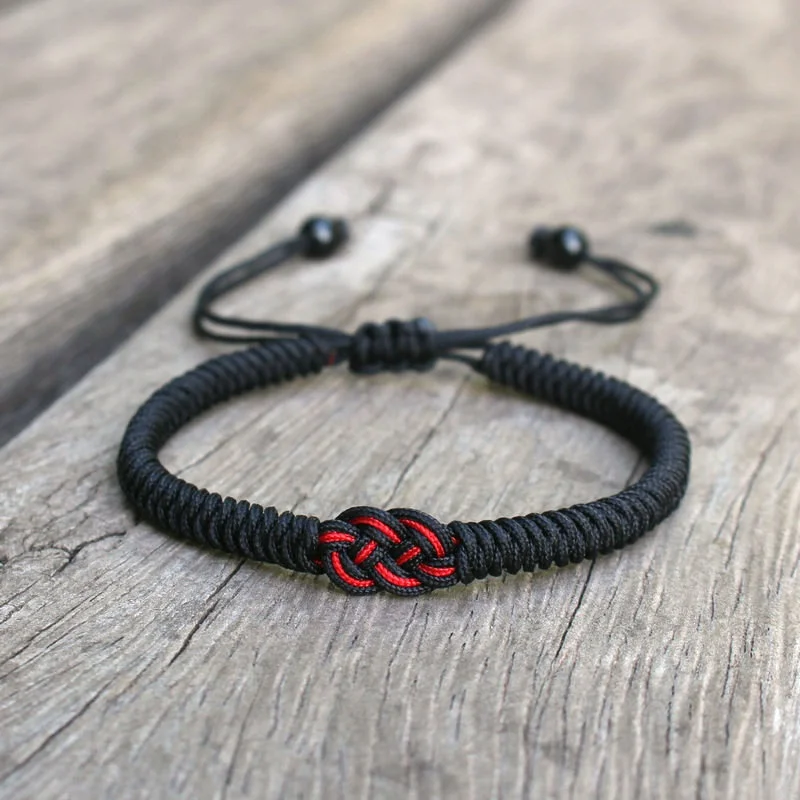 

Lucky Red String Bracelet Mens Women Handmade Adjustable Weave Braslet Couple Braclet Yoga Meditation Jewelry Pulseras