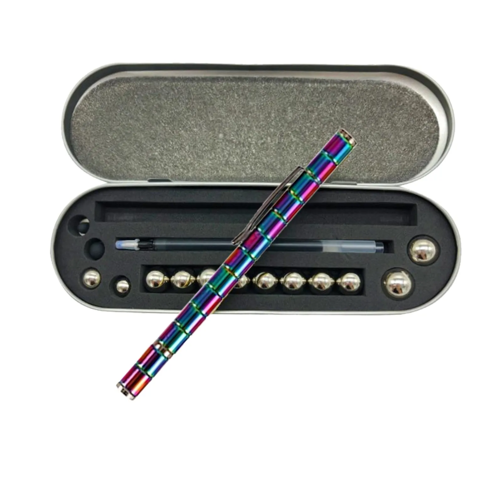

Magnet Gel Pen Toy Pen Magnetic Building Toys Decompression Fidget Toy for Adult and Children Stress Relief Office Product Toy
