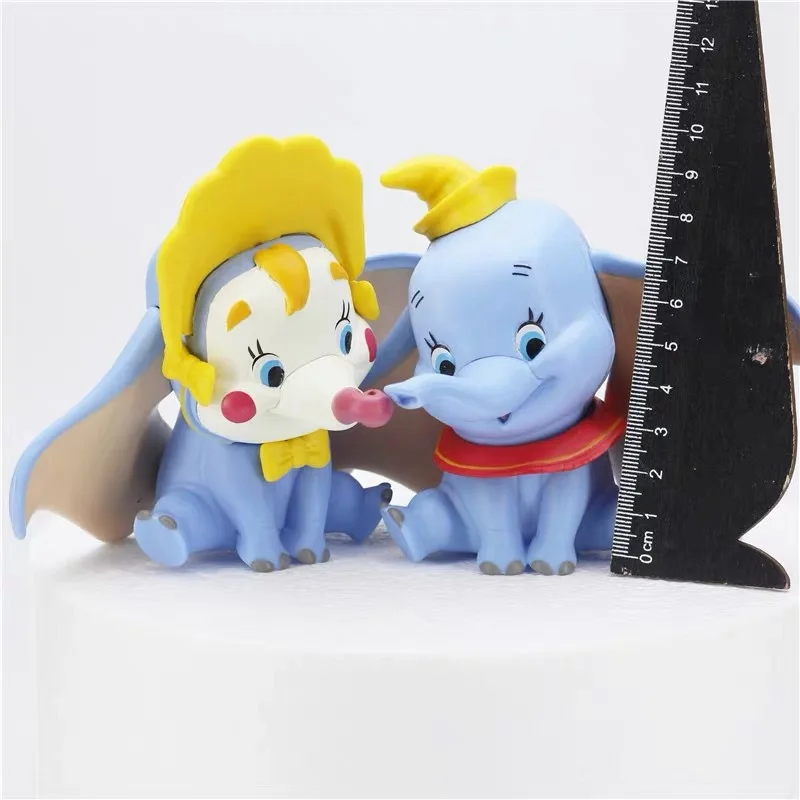 

Disney Dumbo Elephant Action Figure Anime Toys 10cm PVC Ornaments Cartoon Image Children Gifts