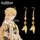 Женские и мужские серьги для косплея Genshin Impact Aether