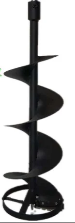 売却 屋外釣り冬 300 ミリメートルカッターヘッドアイススクリューブレーカ手の氷のスパイラル掘削ツールガソリンエンジン穴掘り