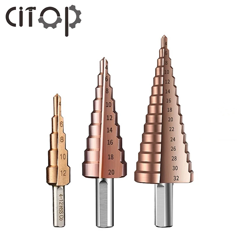 M35 Кобальт высокой Скорость Сталь Конус дрель металлические перовые сверла на