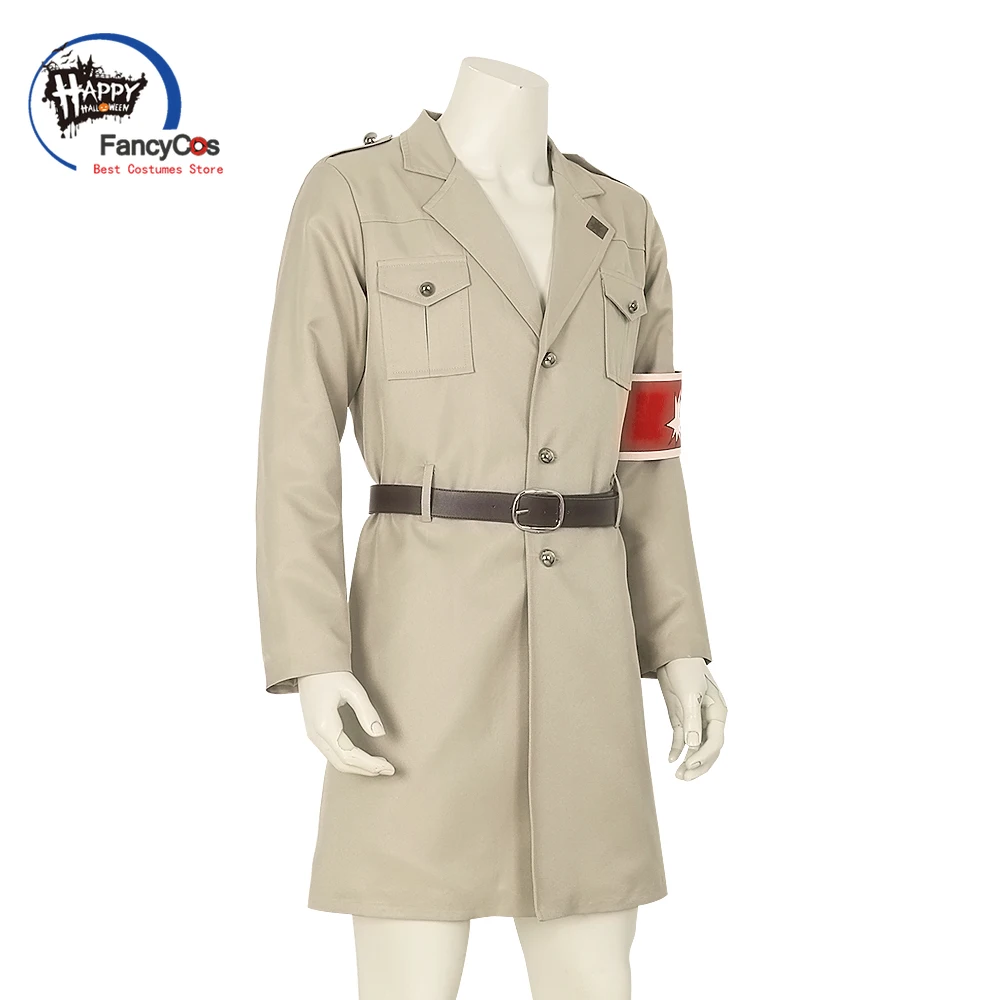 Куртка Эрена джейгера из аниме атака на Титанов жакет костюма в стиле милитари