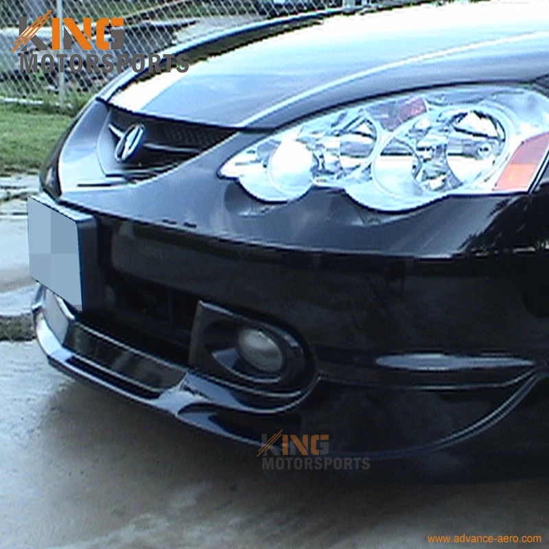 Подходит для 2002 2003 2004 Acura RSX тип Спорт ПУ передний бампер спойлер|bumper lip spoiler|front bumper