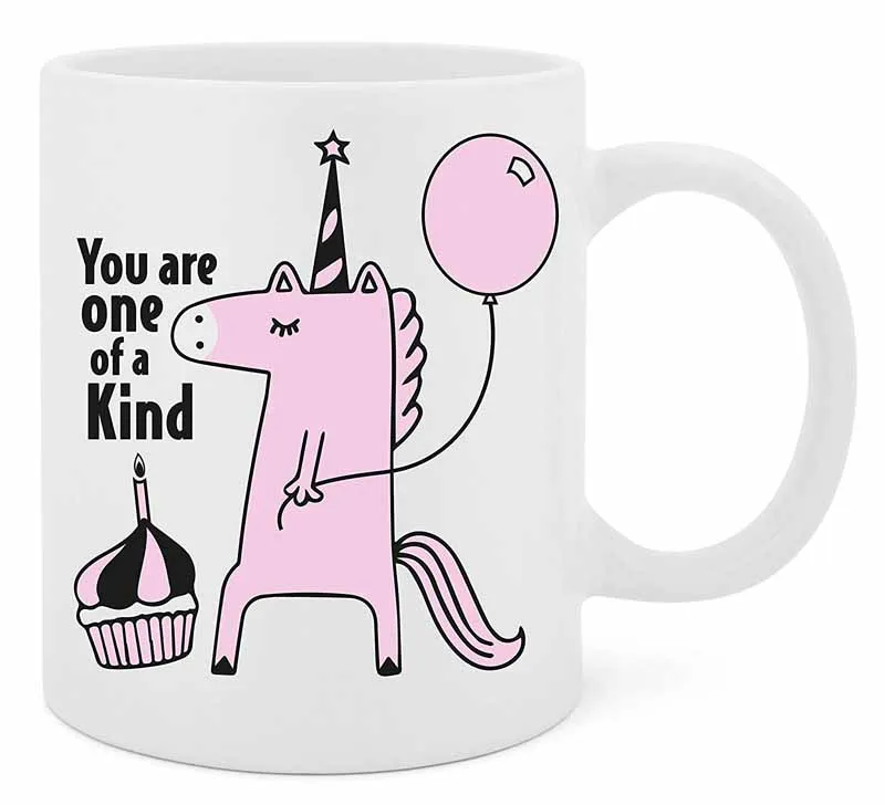 Вы один из Вид (Единорог)-11 унций белые керамические Глянцевая кружка с большой