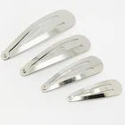 100 шт.лот серебристо-черные зажимы для волос 3-10 см крафтовый бант ручной работы сделай сам Аксессуары для волос для женщин и девочек заколка для волос