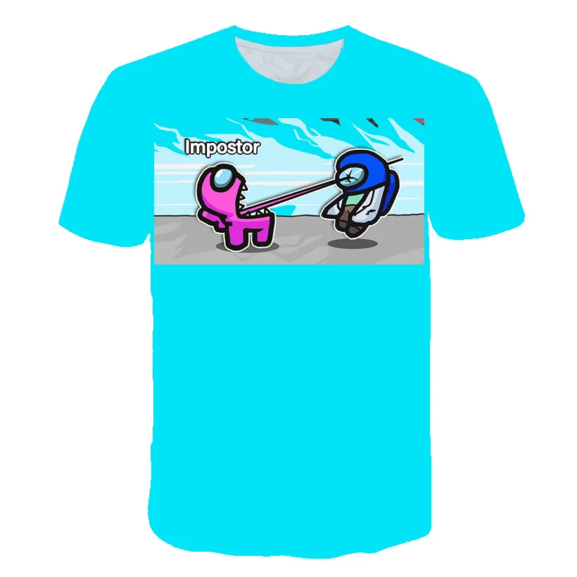 

Among Us Child 8 Summer Short 6 Sleeve T-Shirt Kids Among Us T Shirts For Baby Boy TShirt 9 Girl Tops Tee 4 15 Years