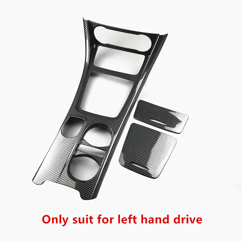 Углеродное волокно стиль центральный рычаг переключения передач держатель