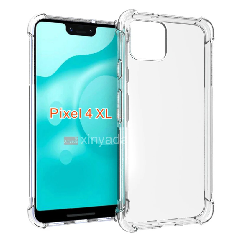 Прозрачный чехол для Google Pixel 4 XL Pixel4 воздушная подушка мягкий силиконовый бампер