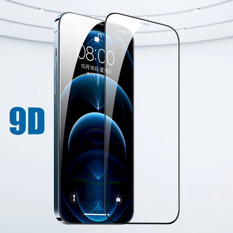 Закаленное стекло с полным покрытием для iphone 12 i12 pro max mini Защитное 11 i11 x xs xr |