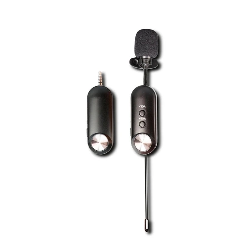 

CEER T-1 Wireless Lavalier Microphone UHF Lapel Microphone Camera Voice Recording Interview Mic for mobile phone and SLR cameras