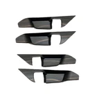 Автомобильная внутренняя дверная ручка чаша декоративная крышка наклейки авто Интерьер ABS персиковое дерево для Toyota RAV4 RAV 4 XA50 50 2019 2020 2021