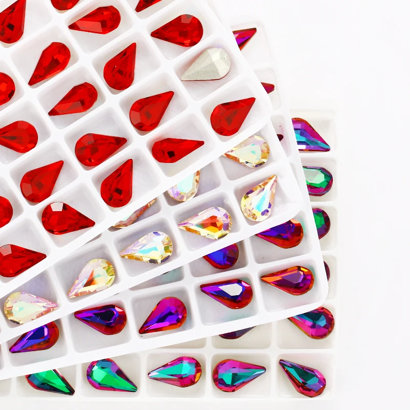 Каплевидные художественные изделия стразы украшения для одежды своими руками