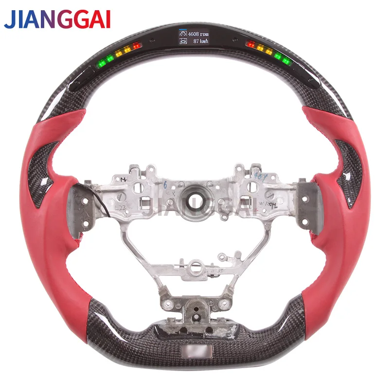 

Led Car Carbon Fiber Steering Wheel LED Flash For Lexus CT / IS / NX / RC / ISF / GSF / RCF 2010-2020 Models