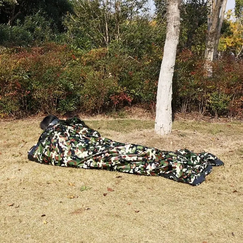 

Foldable Survival Double Sleeping Bag Warm Emergency Multipurpose PE Aluminum