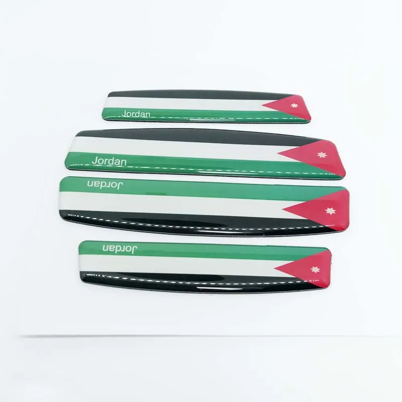 4 шт. защита для края автомобильной двери искусственный национальный флаг Fiat Panda