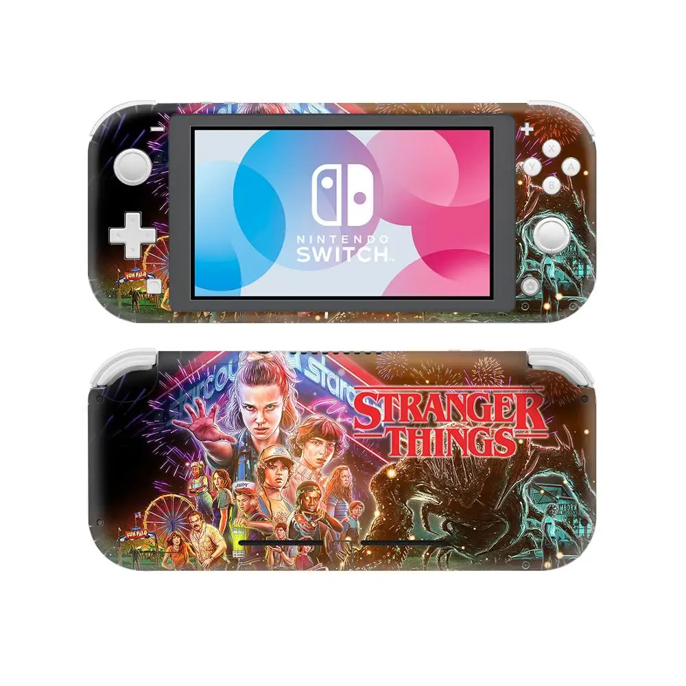 Виниловая наклейка Stranger Things для Nintendo Switch Защитная пленка Lite|Наклейки| |