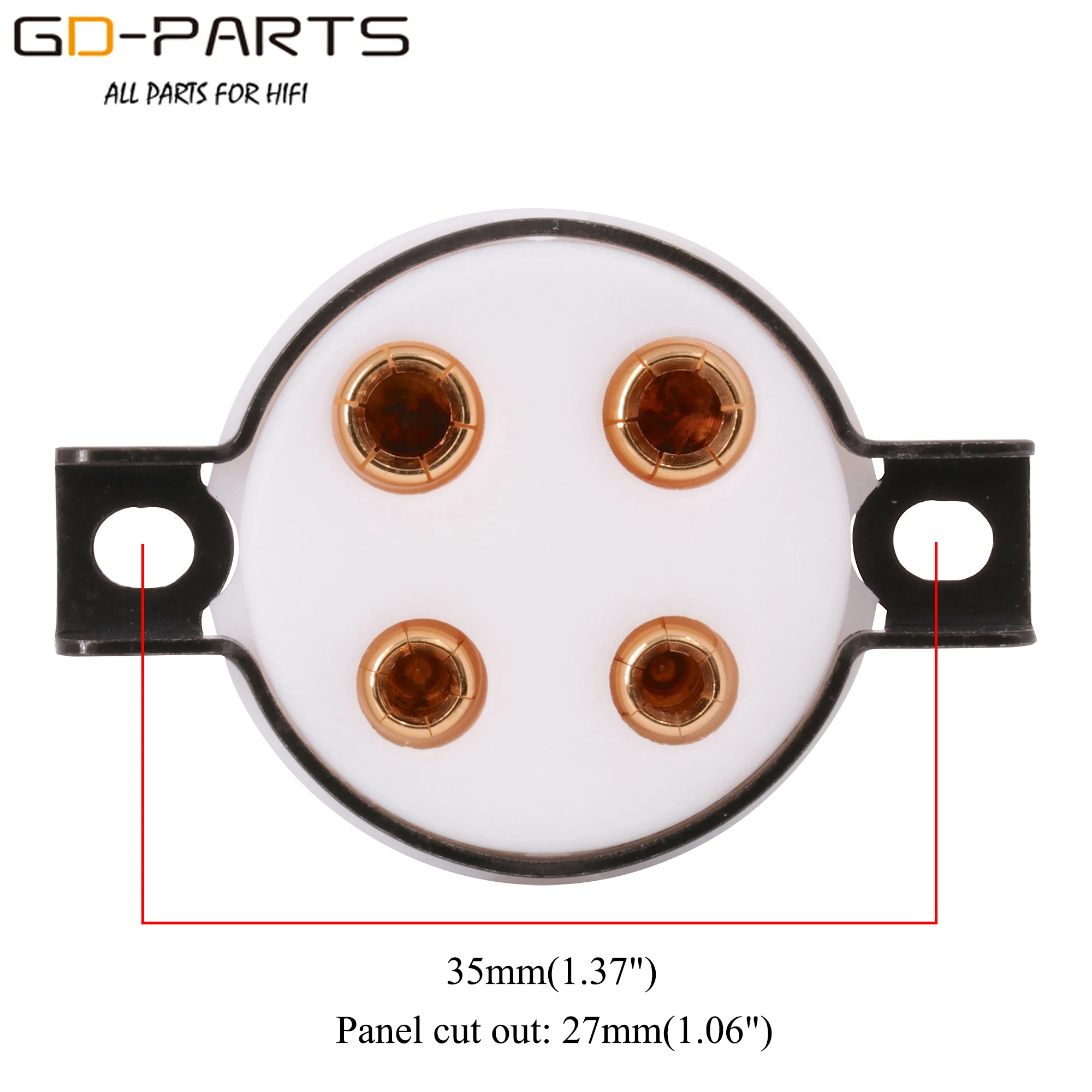 Трубчатый патрон из ПТФЭ для 300B 2A3 811 274A 5Z3 866 PX4 71A 572B 5U4G 6B4G 45 50 83 Hifi винтажный AMP DIY|teflon