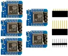 ESP8266 ESP-12 ESP-12F NodeMcu мини D1 модуль WeMos Lua 4 Mбайт WLAN Wi-Fi Интернет развития на печатной плате для печатных плат на ESP8266