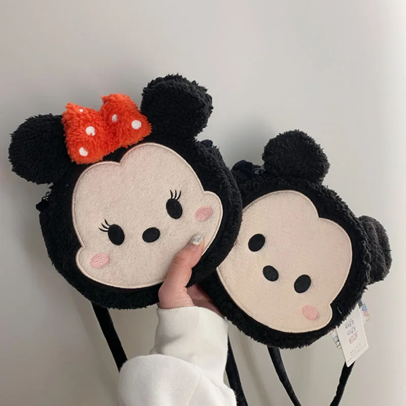 Микки Маус Минни милые аниме плюшевые сумки Kawaii Тигр Олаф плюшевая сумка подарки