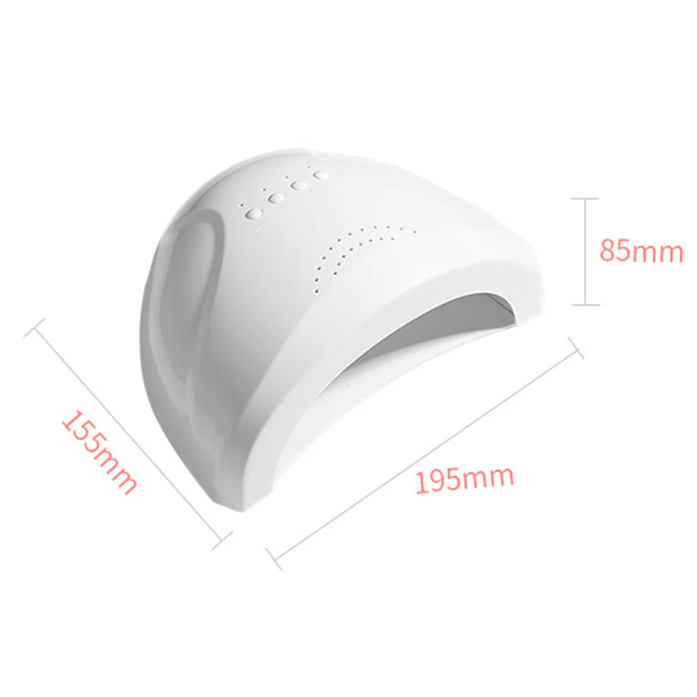 48 Вт УФ Гелевая лампа Быстросохнущий сенсор Сушилка для ногтей лак инструменты