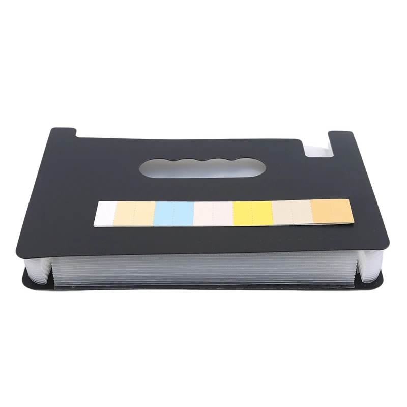 Стоящая телескопическая папка для хранения 13 слоев A5 прозрачная канцелярские