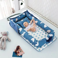 new portable newborn baby nest bed washable baby lounger infant baby bassinet sleeper folding lightweight infant cradle cot20