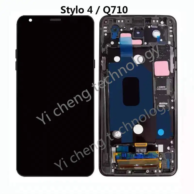 Pantalla LCD para LG Stylo 5 / Stylo4 Q710 Q710MS Q710CS, montaje de digitalizador con Panel t&aacute;ctil, repuesto para LG Q720-1