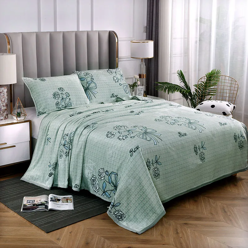 Цветущий Пион/одиночное одеяло толстое Хрустальное бархатное мягкое и нежное