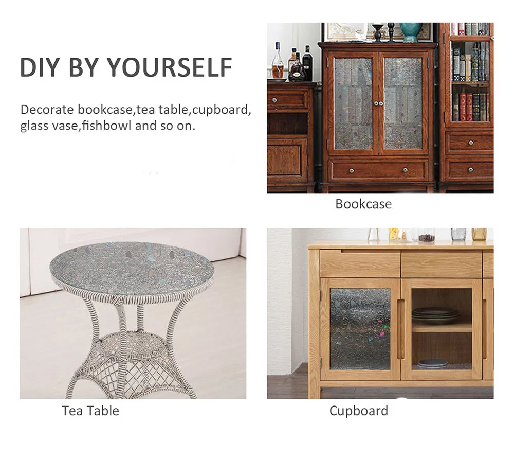 Многоразмерная декоративная оконная пленка солнцезащитные наклейки витражные