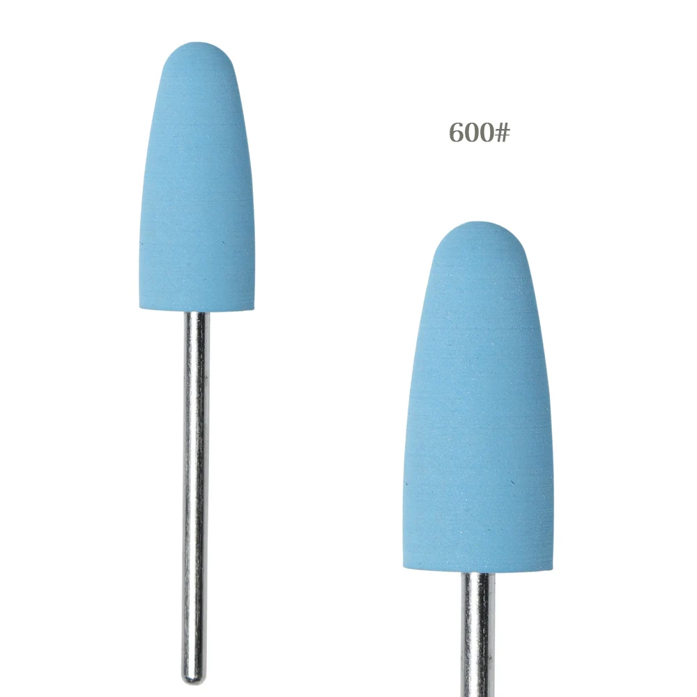 GJ03 Blue 1 шт., силиконовая мельница для ногтей, фрезы для кутикулы, фрезы для маникюра, электрические аксессуары, инструменты, BEGJ03 - Цвет: GJ03 Blue