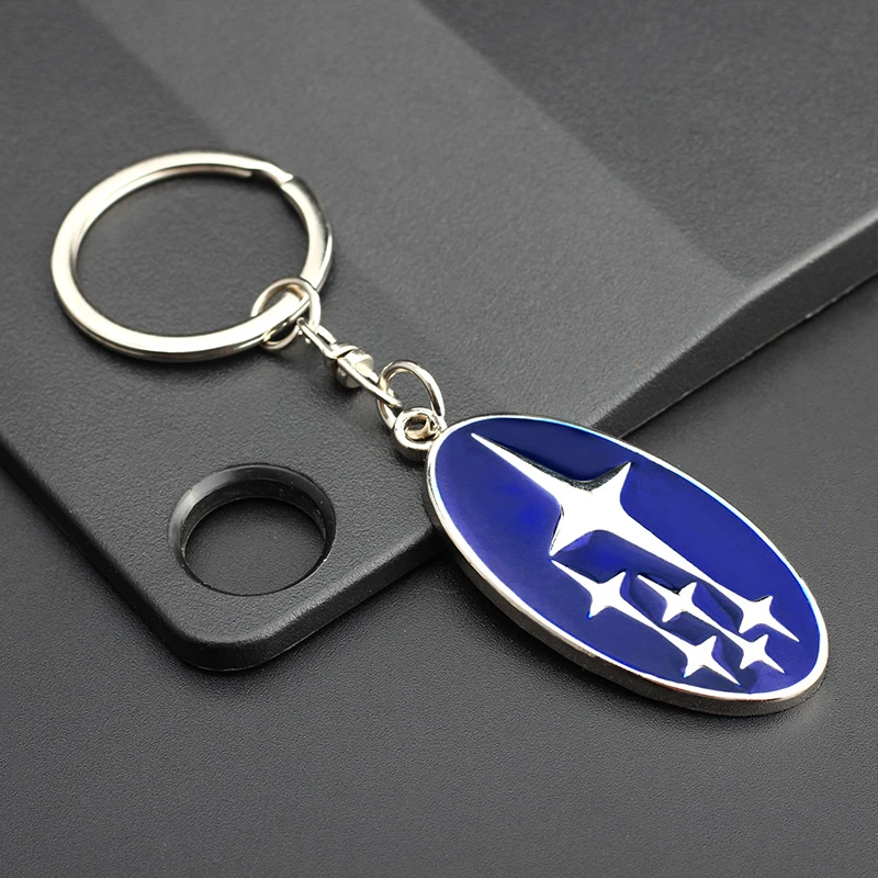 

Car Styling Keychain Key Accessorie for Subaru Forester SK SG Outback BS Legacy Justy BP SG BE BH Impreza BRZ Sambar Pleo Trezia