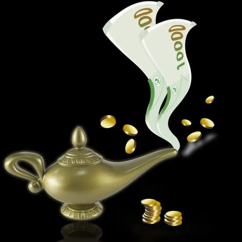 Лампа Aladdin чайный горшок с маслом светильник для желаний в стиле ретро украшение