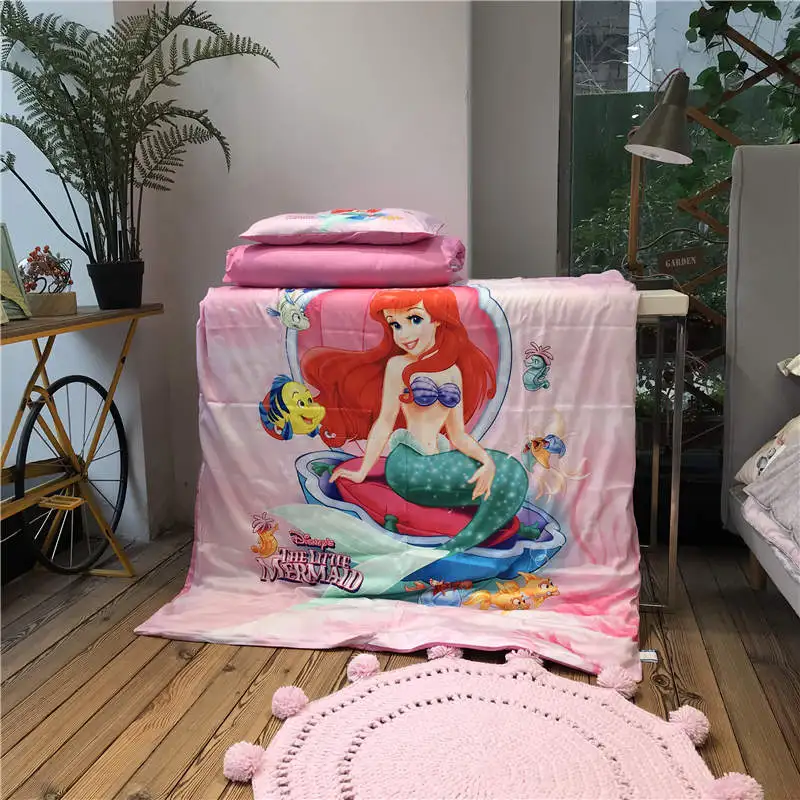 Disney Princess ariel Комплект постельного белья из 3 предметов для маленьких мальчиков и