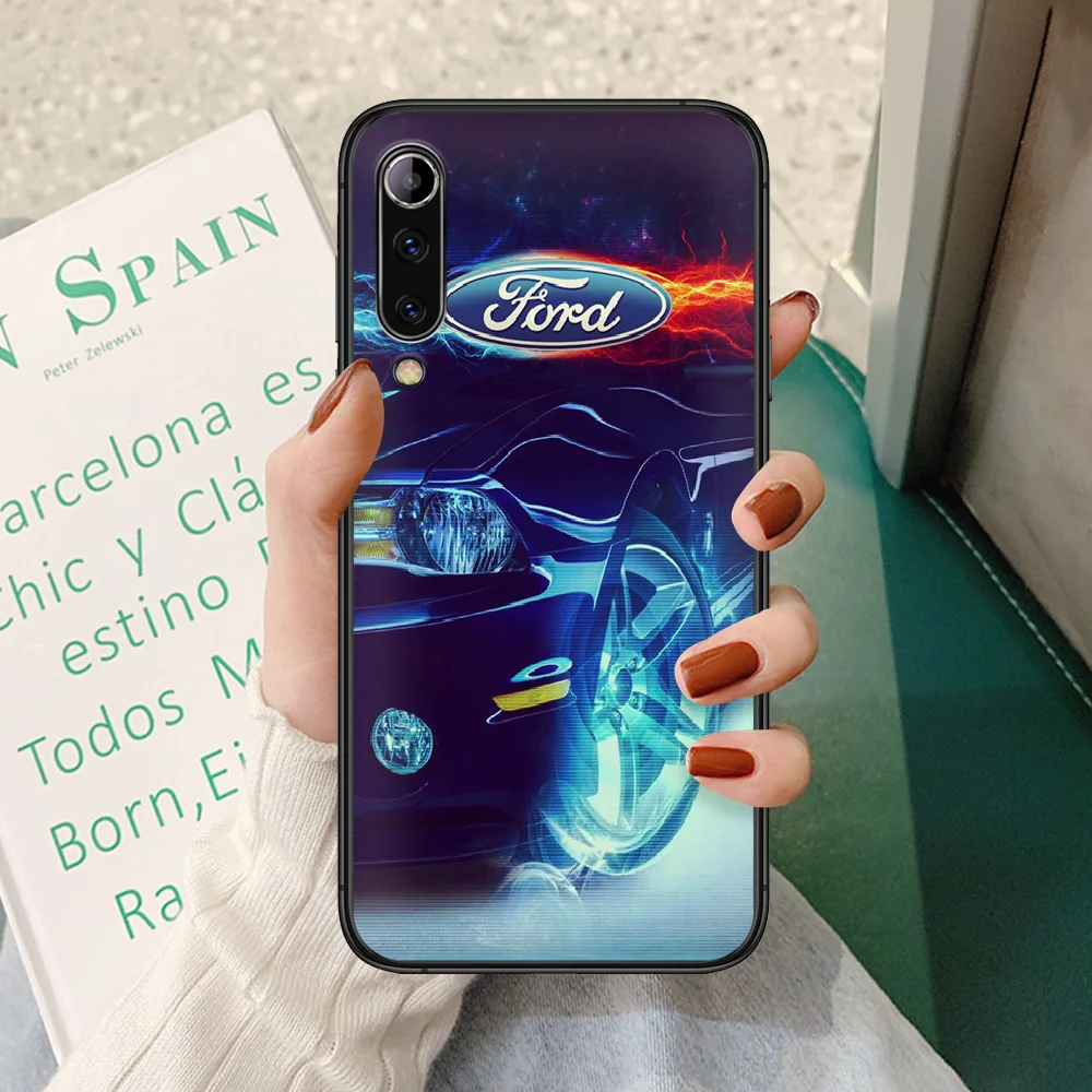 

Ford Mustang car Phone case For Xiaomi Mi 6 8 A1 Note3 A2 9 CC9 9T A3 MIX 2 2S 3 9 Lite SE Pro black waterproof pretty shell