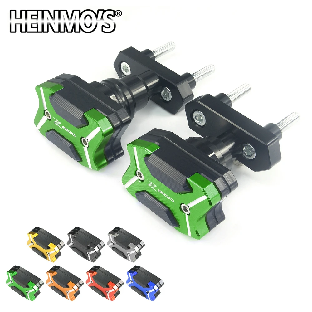 

Anti Crash Protector for Kawasaki Z800 2013 2014 2015 2016 2017 Motorcycle CNC Frame Slider Crash Pads Guard Falling Protection