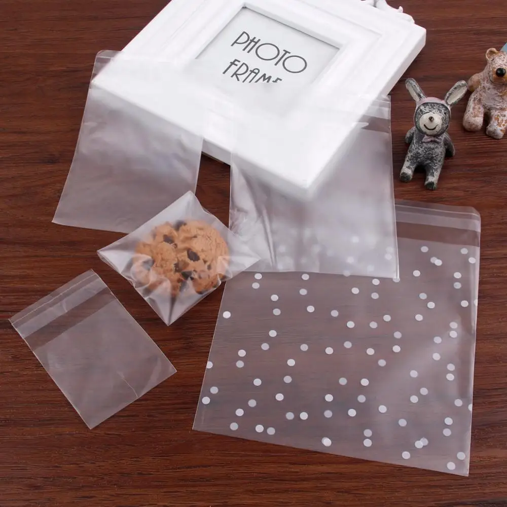 PATIMATE Wedding Christmas Bags Gift Wrapping Supplies Plastic Transparent Candy Cookie Box Opp Birthday Favors | Дом и сад