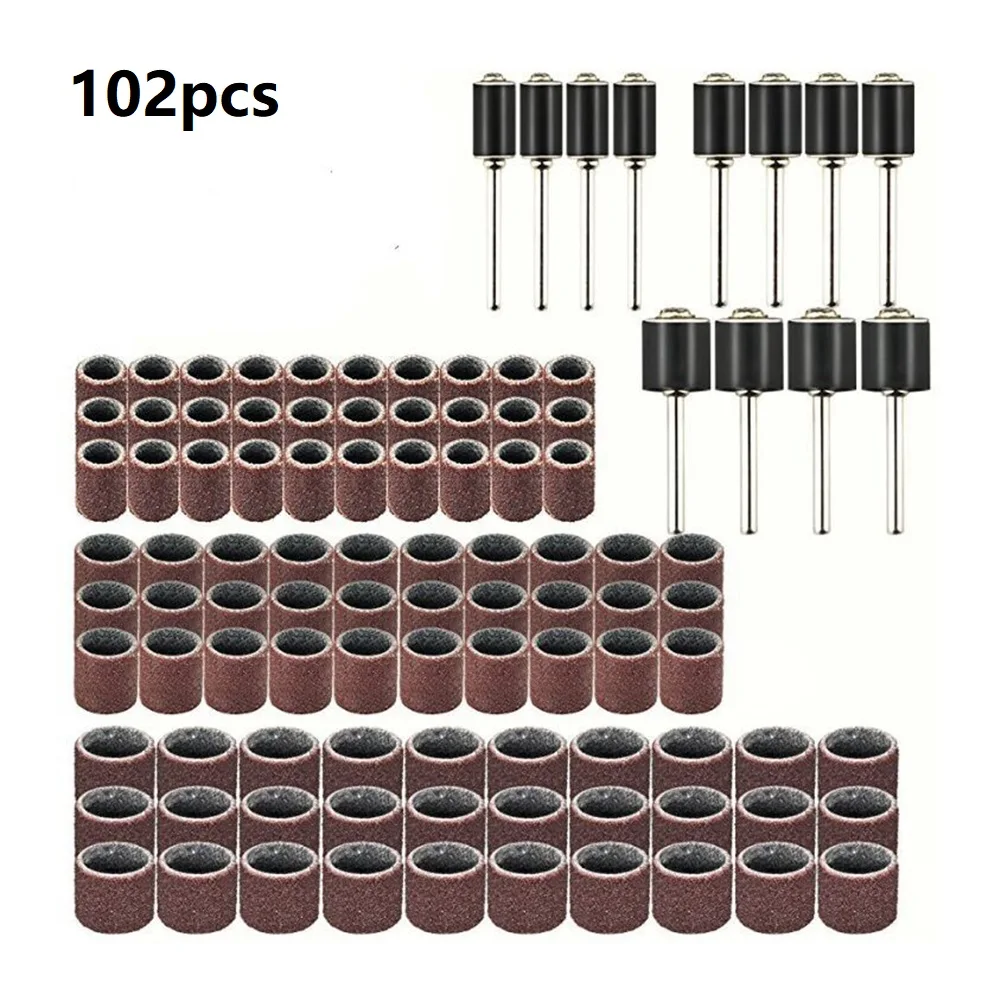 Набор шлифовальных инструментов для полировки песочного барабана 102 шт.