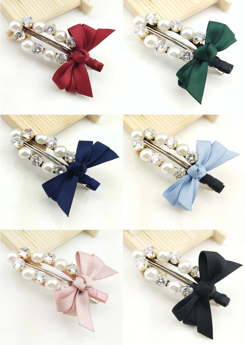 1 Pcs Pearl Metal Women Hair Clip Bobby Pin Barrette Hairpin Hair Accessories Beauty Styling Tools Dropshipping New Arrival Hot