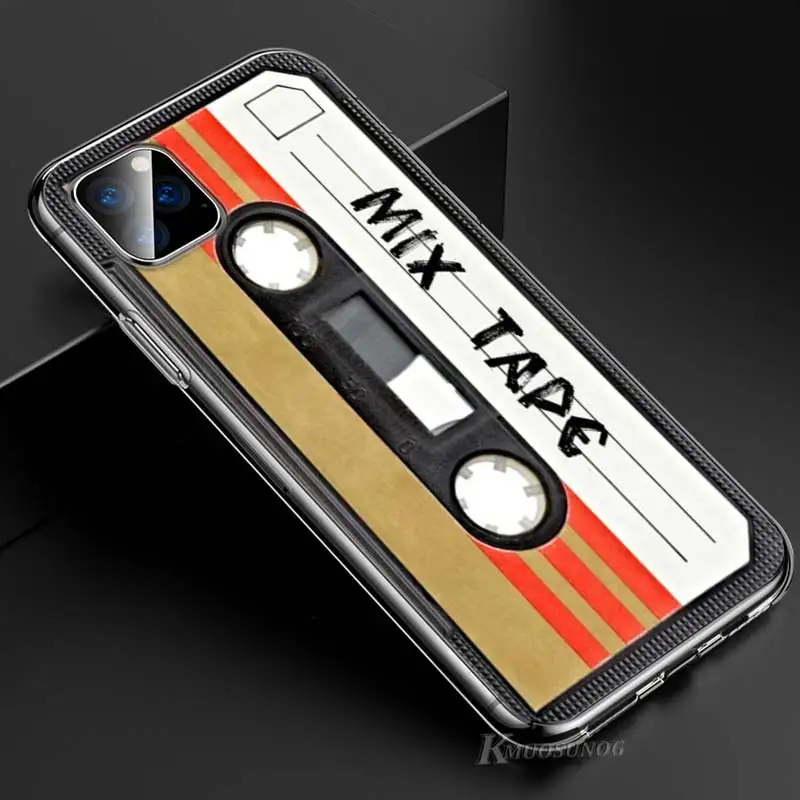 Style 14 Прозрачный ТПУ чехол Классическая старая кассета для iPhone 11 11Pro XS MAX XR X 8 7 6S 6 Plus 5S чехол для телефона - Цвет: Style 14