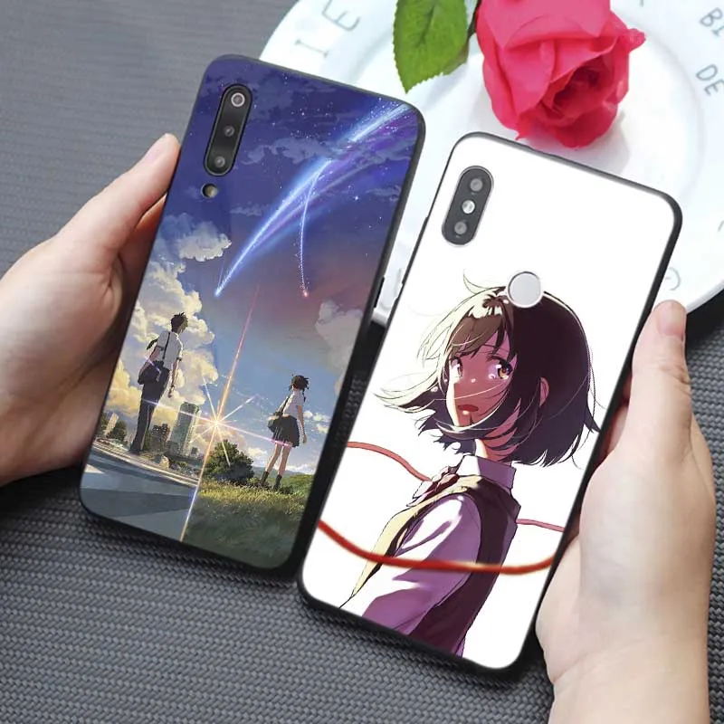 Your Name Cover for samsung galaxy a50 a70 a30 a40 a20 s8 s9 s10 plus Clear Soft Silicone Phone Case |