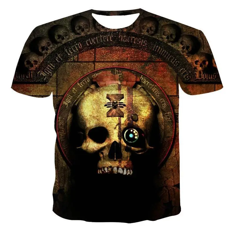 

2020 New 3d Printing New Men 'S T -Shirt Hip Hop Style 3d Printing 3d Printing Quick Drying T -Shirt Xxs -6xl