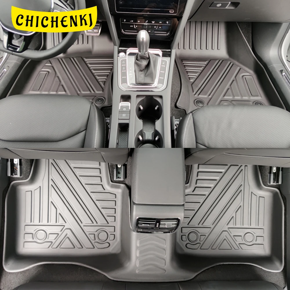 

For VW Volkswagen Arteon 2017-2021 Auto Car Floor Mats All-Weather TPE Foot Mats Odorless Pad Waterproof Tray Mat Accessories