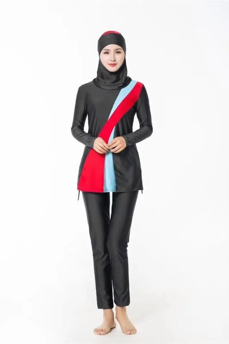 Арабский исламский мусульманский купальный костюм женская одежда для плавания