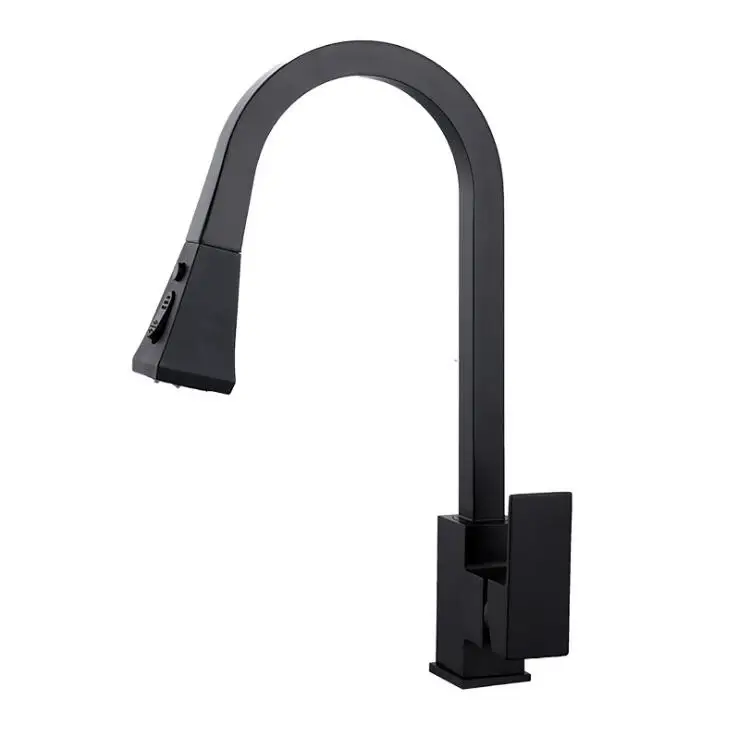 

Smart Touch Kitchen Faucet Pull Out 360 Rotate White Mixer Faucet for Kitchen Hot and Cold Deck Mounted Crane for Sinks NAR-2