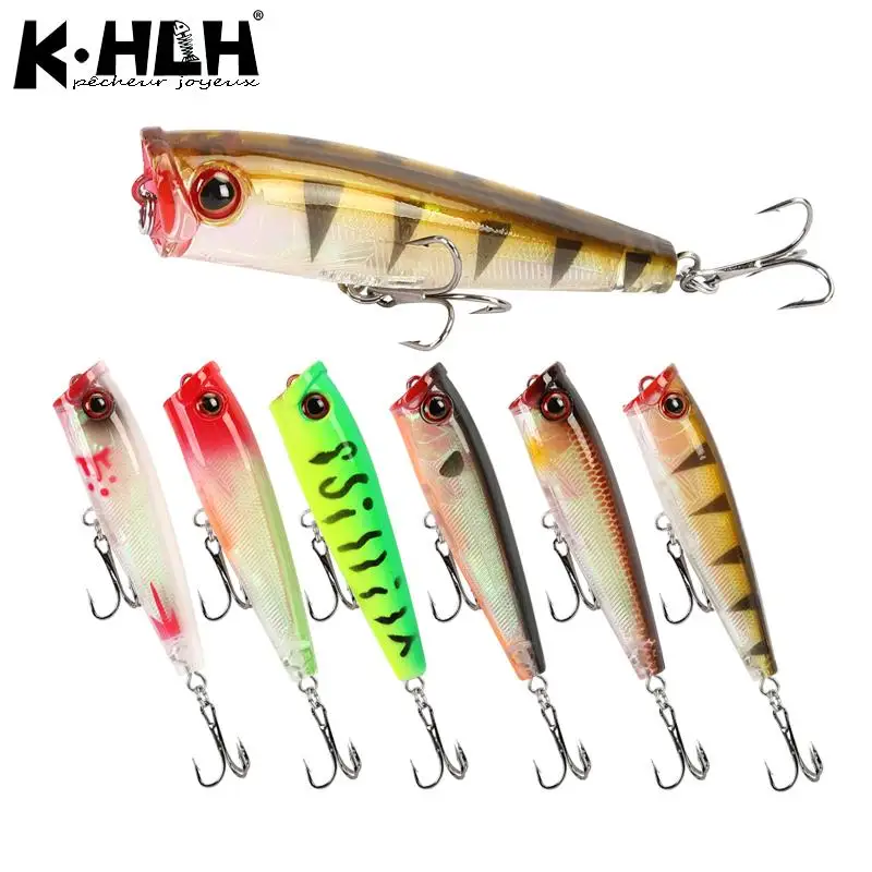 Рыболовная приманка 7 г 65 мм топовая stickbait Поппер propbait buzzbait жесткая подходит для