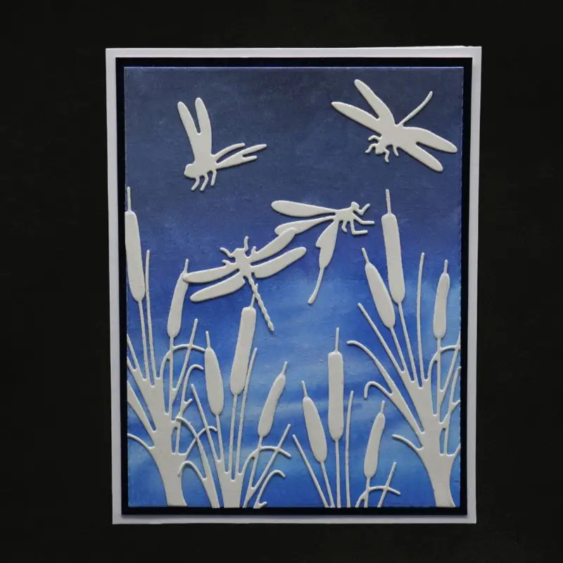 

Dragonfly Metal Cutting Dies Stencil DIY Scrapbooking Album Stamp Paper Card Embossing Crafts Decor 57BB