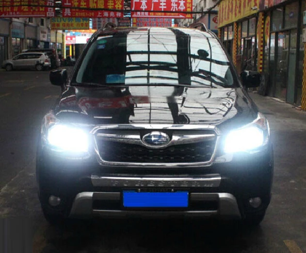 1 комплект 2008 ~ 2012 года для Subaru Forester дневсветильник автомобильные аксессуары