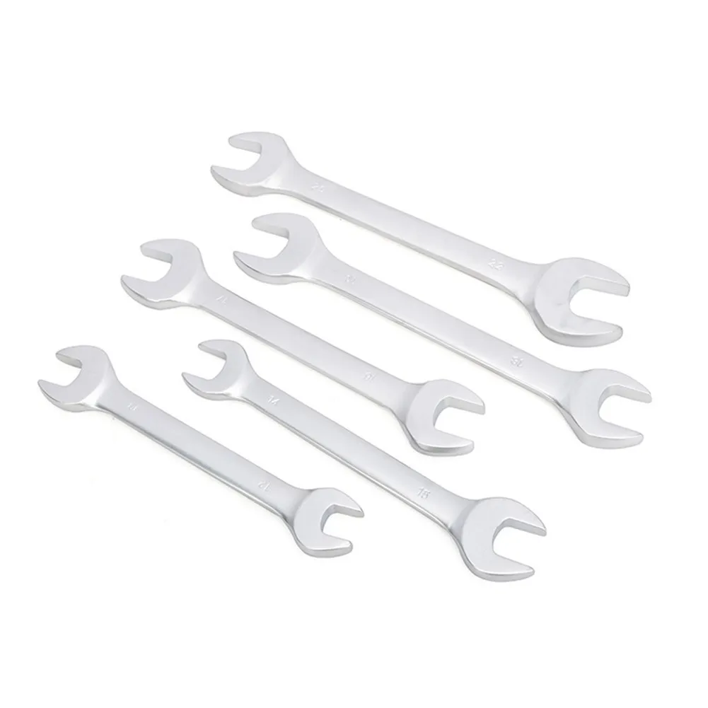 

5/7PcsUltra Thin Open End Wrench Metric Torque Spanner Double End Ratchet Socket Nut Wrench For Plumbing Tubing Repair Hand Tool
