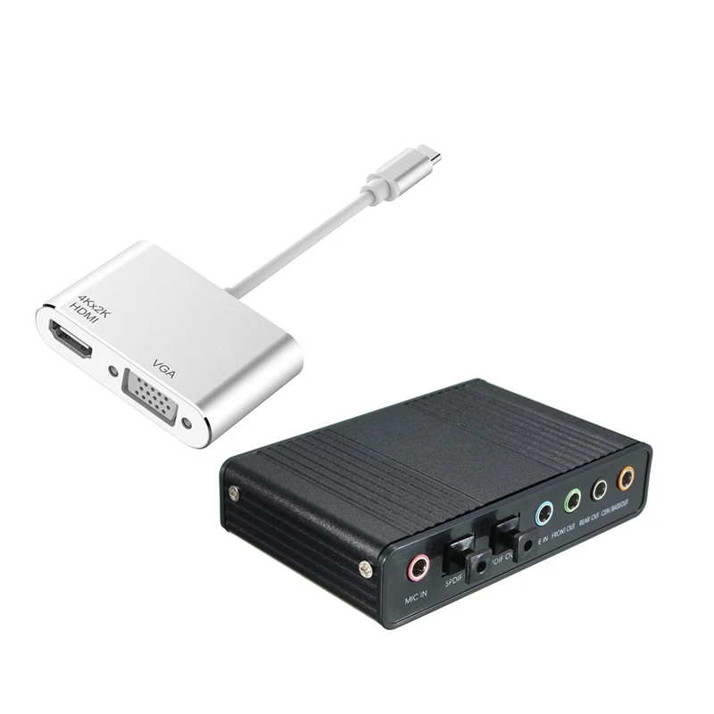 USB 5 1 3D Звуковая карта o Виртуальный 7 канальный преобразователь адаптер с кабелем